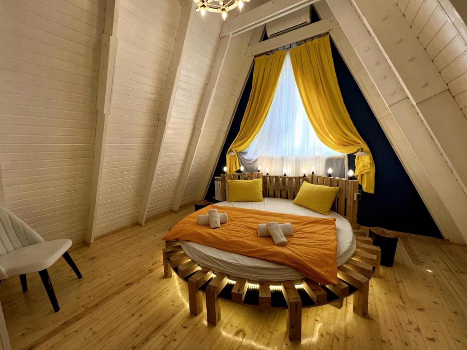 Qafqaz Mountside Chalet غابالا المظهر الخارجي الصورة